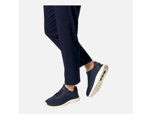 Geox Sneaker Uomo Spherica Actif Comfort in Tessuto Blu Navy