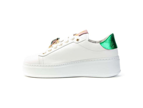 Gio+ Scarpe Gioiello Rana Made in Italy Tomaia in Pelle