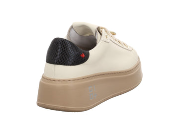 Gio+ Sneakers Made in Italy Swan Jewel Leather Upper