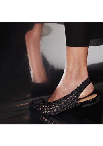 Gioseppo Ballerinas Slingback Guatavita in Woven Leather