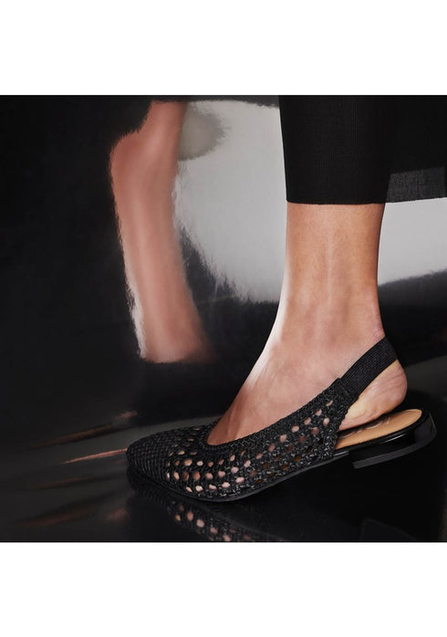 Gioseppo Ballerine Slingback Guatavita in Pelle Intrecciata