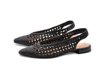 Gioseppo Ballerinas Slingback Guatavita in Woven Leather