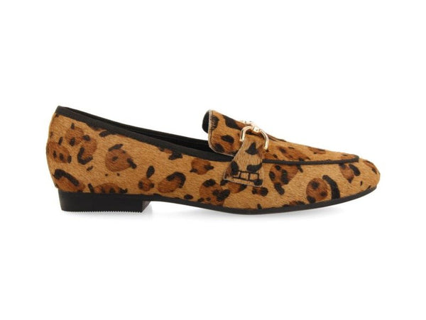 Gioseppo Mocassini Dupree Tacco Basso Tomaia Animalier Pelle 70388 Dupree