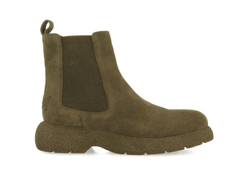 Gioseppo Donna Stivaletto Presov Chelsea Tomaia Camoscio Verde Kaki 73624