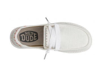 Hey Dude Women's Summer Wendy Flora in chambray fabric