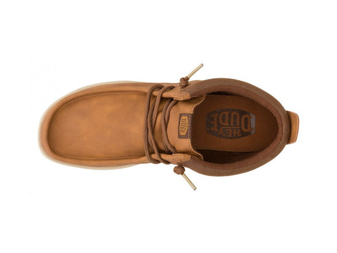 Hey Dude Wally Mid Shoes Men Fall Winter Upper Eco Leather