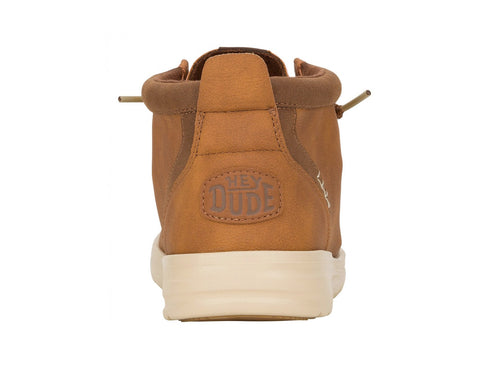Hey Dude Wally Mid Shoes Men Fall Winter Upper Eco Leather