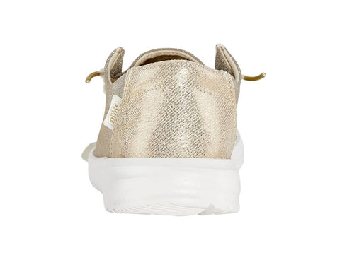 Hey Dude Women's Summer Shoes Wendy Metallic Sparkle