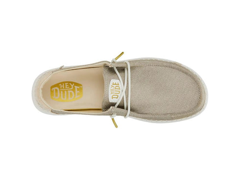 Hey Dude Women's Summer Shoes Wendy Metallic Sparkle