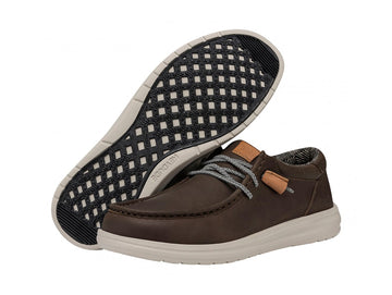 Hey Dude Men's Winter Shoes Wally Grip Upper Leather Craft