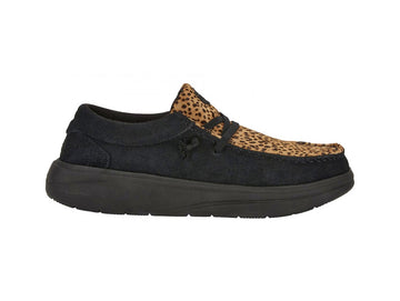Hey Dude Scarpe Donna Invernali Comf Lux Animalier Nero 41865-001