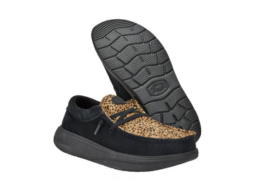 Hey Dude Women's Winter Lace-Up Shoes Comf Lux Animalier