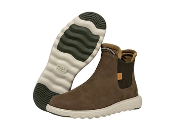 Hey Dude Branson Chelsea Boots Waterproof Leather Upper