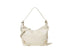 Melluso Borsa Hobo in Pelle Beige Ghiaccio con Dettagli Dorati -BOR558-250565