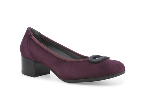 Melluso Décolleté Made in Italy Tacco Medio Tomaia Camoscio