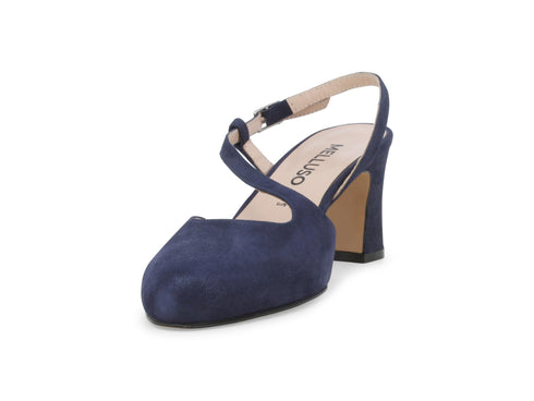 Melluso Décolleté Blu Primavera Estate - X517Q-257153