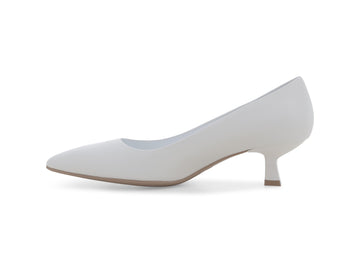 Melluso Décolleté Pelle Bianco - Dettaglio laterale D200-256905