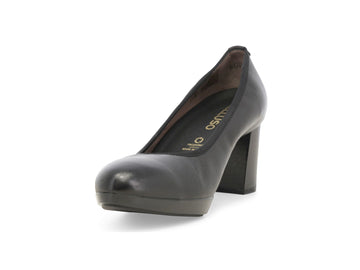 Melluso Décolleté Pelle Nero - Dettaglio punta D5154Q-261879