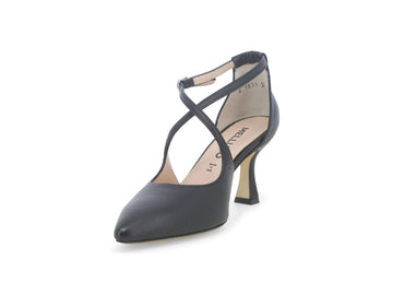 Melluso Décolleté Pelle Nero - Dettaglio punta E1631Q-257109