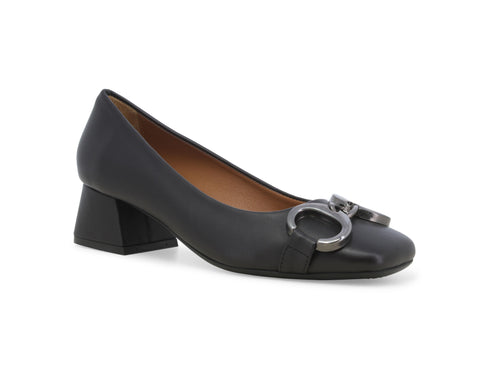 Melluso Décolleté Made in Italy Eleganti Tacco Basso Tomaia Pelle