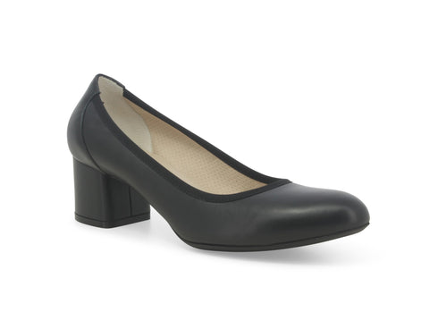 Melluso Décolleté Estivo Tacco Medio in Pelle Liscia