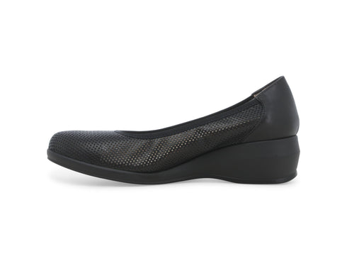 Melluso DƩcolletƩ Pelle Nero - Dettaglio laterale R30611Q-260671