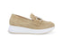 Melluso Mocassino Donna Platform Morsetto Gioiello in Camoscio Beige R20084Z-249807