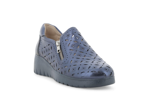 Melluso Mocassini Donna Blu comode - K55483-256074