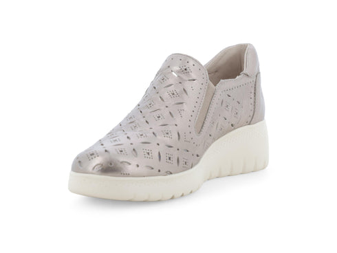 Melluso Mocassini Pelle Oro - Dettaglio punta K55483-257195