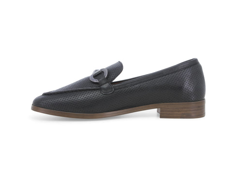 Melluso Mocassino Pelle Nero - Dettaglio laterale 055052Q-260231