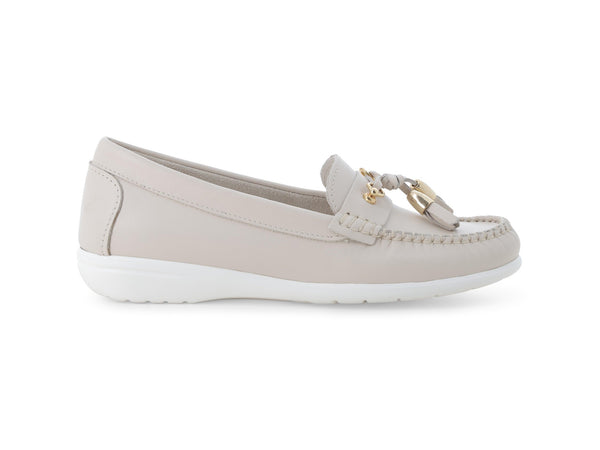 Melluso Calzature Mocassino Beige - Articolo 01087Q-257736