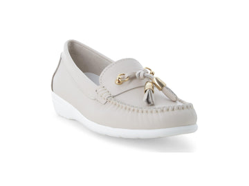 Melluso Mocassino Donna Beige comode - 01087Q-257736