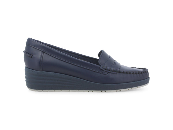 Melluso Calzature Mocassino Blu - Articolo 01028Q-257952