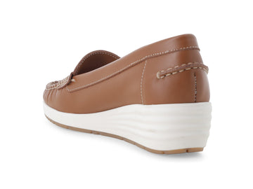 Melluso Mocassino Pelle Marrone - Dettaglio tacco 01028Q-255309