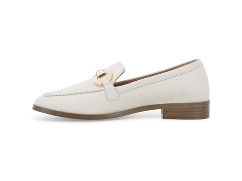 Melluso Mocassino Pelle Bianco - Dettaglio laterale 055052Q-260230