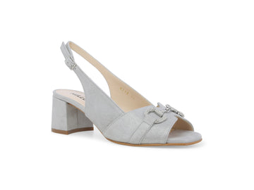 Melluso Sandalo Donna Argento comode - S641Q-257594