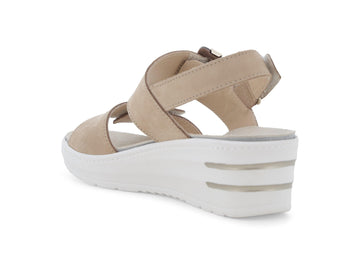 Melluso Sandalo Pelle Beige - Dettaglio tacco 019227Q-258951