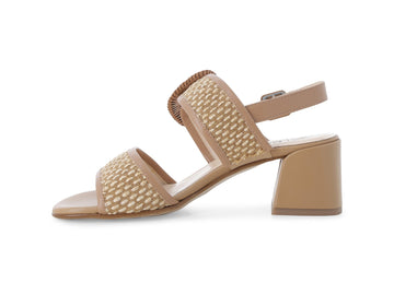 Melluso Sandalo Pelle Beige - Dettaglio laterale K35577-256407