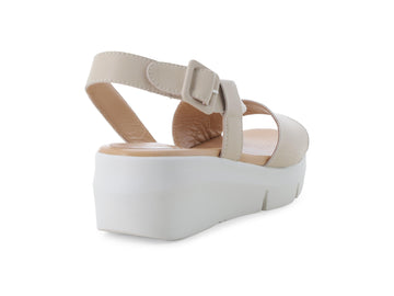 Melluso Sandalo Donna Beige Primavera Estate - R80424Q-259294