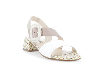 Melluso Sandalo Donna Bianco comode - K35572-256397
