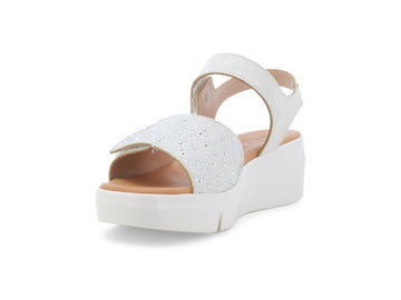 Melluso Sandalo Pelle Bianco - Dettaglio punta R80439Q-256253