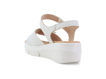 Melluso Sandalo Pelle Bianco - Dettaglio tacco R80439Q-256253