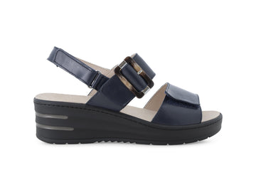 Melluso Calzature Sandalo Blu - Articolo 019227Q-255899