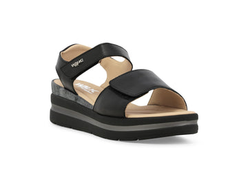 Melluso Sandalo Donna Nero casual - 019185Q-255922