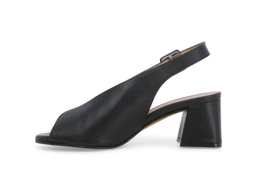 Melluso Sandalo Pelle Nero - Dettaglio laterale N622Q-257171