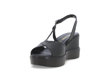 Melluso Sandalo Pelle Nero - Dettaglio punta R80547Q-259055
