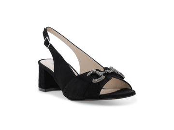 Melluso Sandalo Donna Nero comode - S641Q-256203