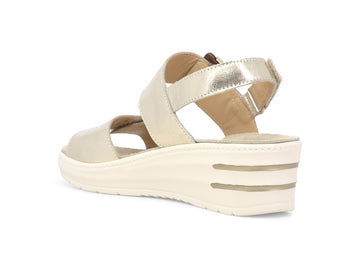 Melluso Sandalo Pelle Oro - Dettaglio tacco 019227Q-258961