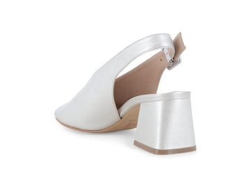 Melluso Sandalo Pelle Oro - Dettaglio tacco N622Q-256865