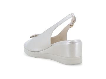 Melluso Sandalo Pelle Oro - Dettaglio tacco R80342Q-256293